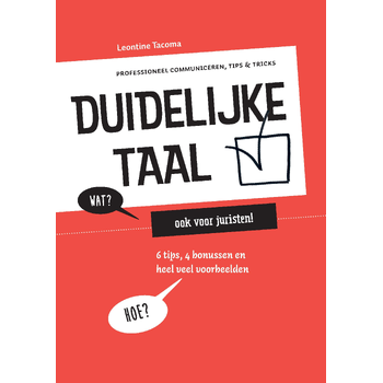 Duidelijke taal (Paperback) bij Singel 344