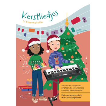 Kerstliedjes in kleurnotatie (Paperback) bij Singel 344