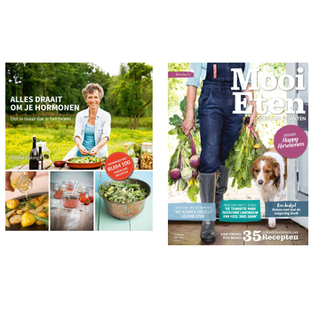 Alles draait om je hormonen + Bookazine Mooi Eten bij Singel 344