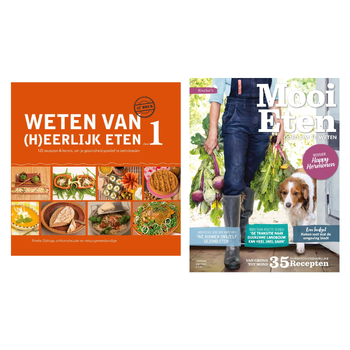Weten van Heerlijk Eten Deel 1 + Bookazine Mooi Eten bij Singel 344