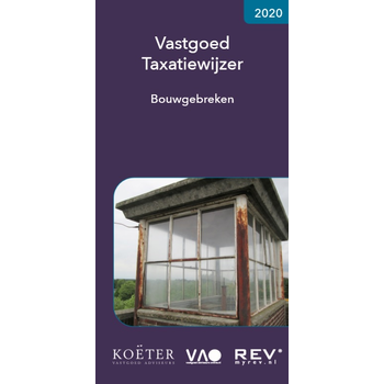 Vastgoed Taxatiewijzer Bouwgebreken 2020 (Paperback) bij Singel 344