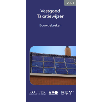 Vastgoed Taxatiewijzer Bouwgebreken 2021 (Paperback) bij Singel 344