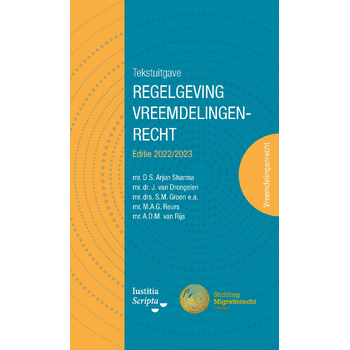 Tekstuitgave regelgeving vreemdelingenrecht (Paperback) bij Singel 344