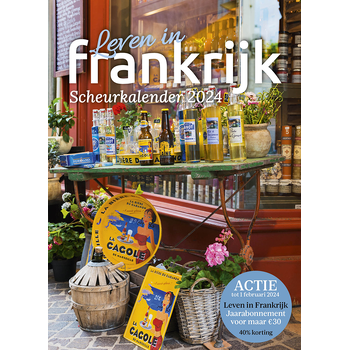 Leven in Frankrijk Scheurkalender 2024 bij Singel 344