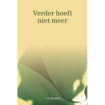 Verder hoeft niet meer (Paperback) bij Singel 344