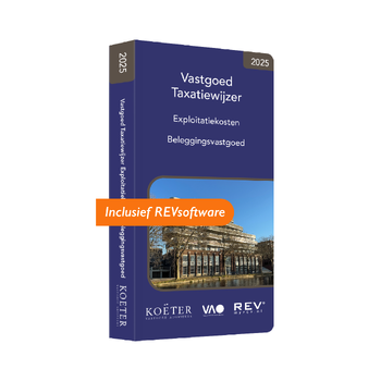 Vastgoed Taxatiewijzer Exploitatiekosten Beleggingsvastgoed 2025 (Paperback) bij Singel 344