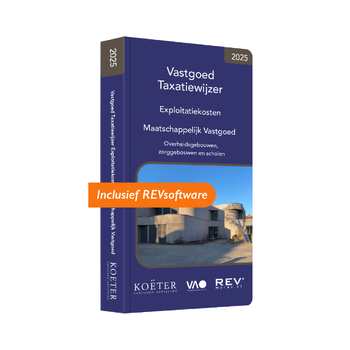 Vastgoed Taxatiewijzer Exploitatiekosten Maatschappelijk Vastgoed 2025 (Paperback) bij Singel 344