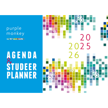 Purple Monkey planagenda 2025-2026 (Hardback) bij Singel 344