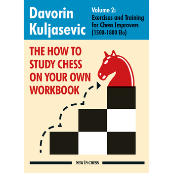 The How To Study Chess on Your Own Workbook Volume 2 (Paperback) bij Singel 344
