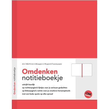 Omdenken notitieboekje (Hardback) bij Singel 344