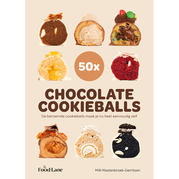 50x Chocolatecookieballs (Paperback) bij Singel 344