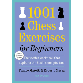 1001 Chess Exercises for Beginners (Paperback) bij Singel 344
