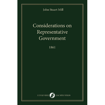 Considerations on Representative Government (Paperback) bij Singel 344