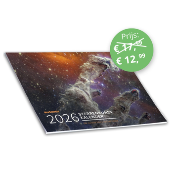 Fotokalender Sterrenkunde 2026 bij Singel 344
