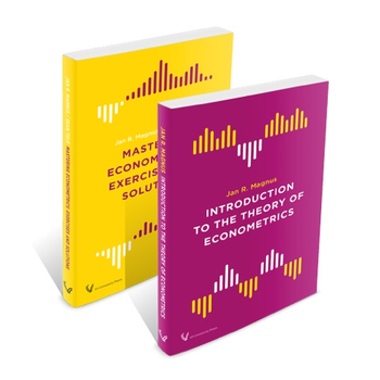 Set: Introduction to the Theory of Econometrics & Mastering Econometrics bij Singel 344