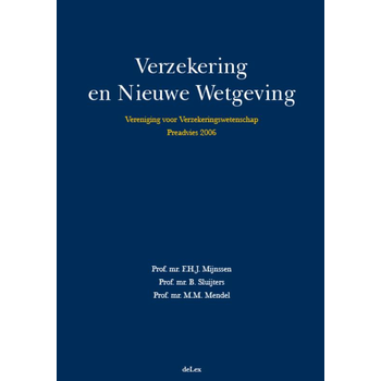 Verzekering en Nieuwe Wetgeving (Paperback) bij Singel 344