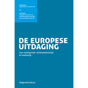 De Europese uitdaging voor rechtspraak, rechtswetenschap en onderwijs (Paperback) bij Singel 344