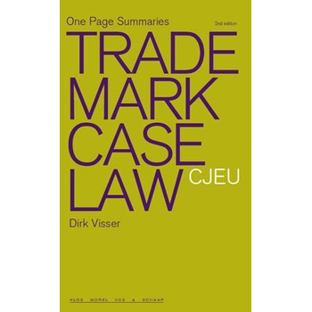 Trademark case law CJEU (Paperback) bij Singel 344