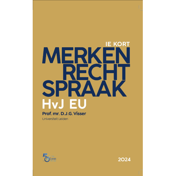 Merkenrechtspraak HvJ EU / druk 3 (Hardback) bij Singel 344