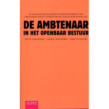 De ambtenaar in het openbaar bestuur (Paperback) bij Singel 344