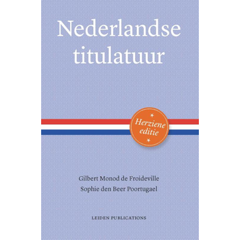 Nederlandse titulatuur (Paperback) bij Singel 344