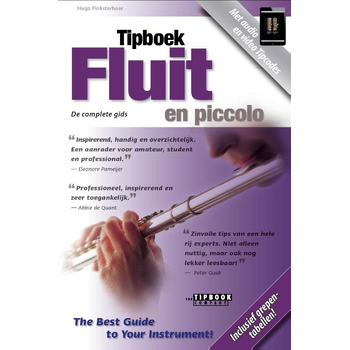 Tipboek fluit en piccolo (Paperback) bij Singel 344