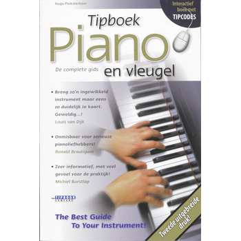Tipboek Piano en vleugel (Paperback) bij Singel 344