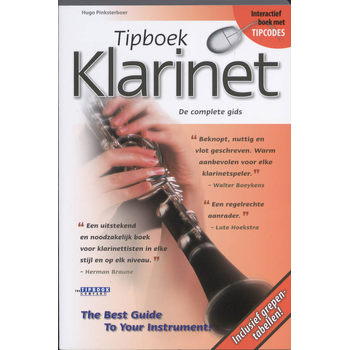 Tipboek Klarinet (Paperback) bij Singel 344