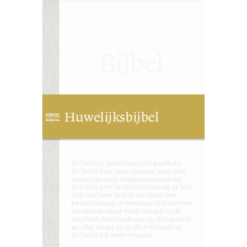 Bijbel NBV21 Huwelijksbijbel (Hardback) bij Singel 344