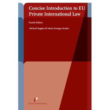 Concise Introduction to EU Private International Law (Paperback) bij Singel 344