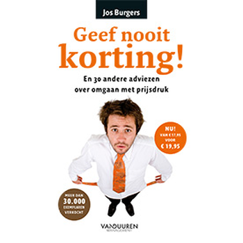 Geef nooit korting! (Hardback) bij Singel 344
