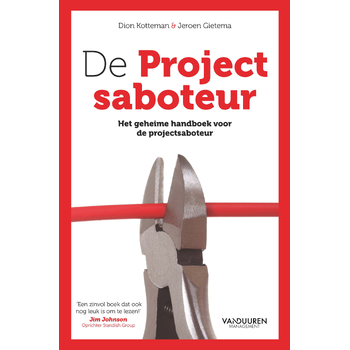 De projectsaboteur (Paperback) bij Singel 344