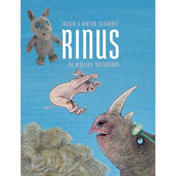 Rinus, de wollige neushoorn met knuffel (Hardback) bij Singel 344