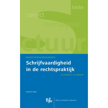Schrijfvaardigheid in de rechtspraktijk (Paperback) bij Singel 344