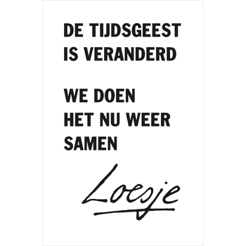 De tijdsgeest is veranderd, we doen het nu weer samen (Paperback) bij Singel 344