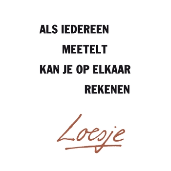 Als iedereen meetelt, kan je op elkaar rekenen (Paperback) bij Singel 344