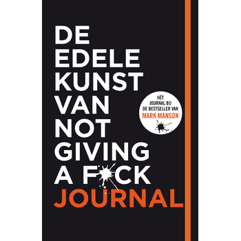 De edele kunst van not giving a f*ck journal (Hardback) bij Singel 344