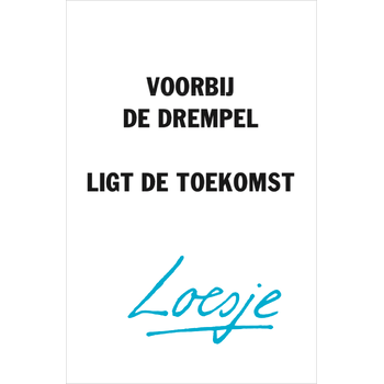 Voorbij de drempel ligt de toekomst (Paperback) bij Singel 344