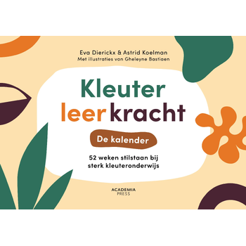 Kleuterleerkracht de kalender bij Singel 344