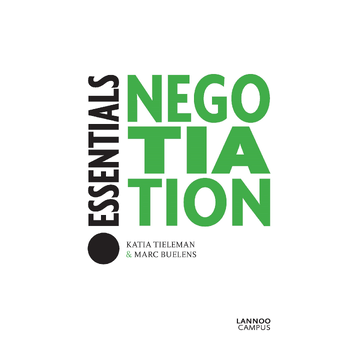 Essentials - Negotiation (Paperback) bij Singel 344