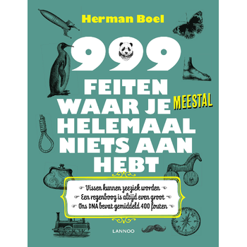 999 feiten waar je meestal helemaal niets aan hebt (Paperback) van Herman Boel