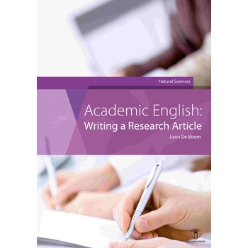 Academic English: Writing a research article (Paperback) bij Singel 344