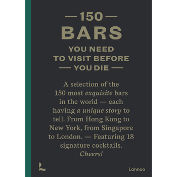 150 Bars you need to visit before you die (Hardback) bij Singel 344