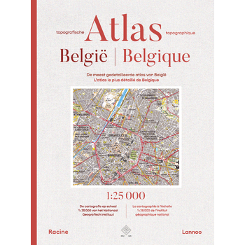 Topografische Atlas van België/Atlas Topographique de Belgique (Hardback) bij Singel 344