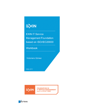 EXIN IT Service Management Foundation based on ISO/IEC20000 (Paperback) bij Singel 344