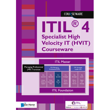 ITIL® 4 Specialist High Velocity IT (HVIT) Courseware (Paperback) bij Singel 344