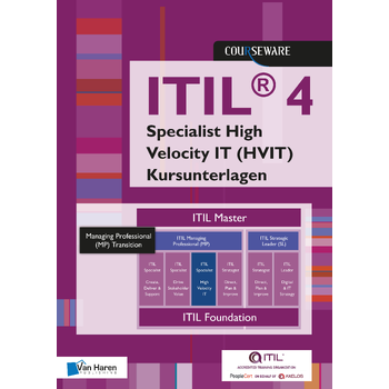 ITIL® 4 Specialist High Velocity IT (HVIT) Kursunterlagen - Deutsche (Paperback) bij Singel 344
