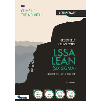 LSSA Lean (Six Sigma)- Green Belt Courseware (Paperback) bij Singel 344