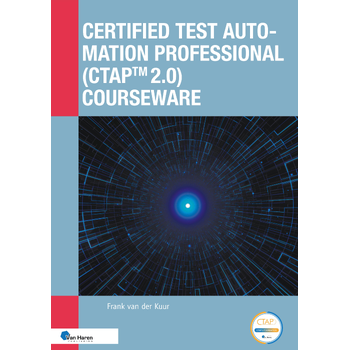 Certified Test Automation Professional (CTAP™ 2.0) Courseware (Paperback) bij Singel 344