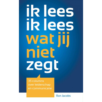 ik lees ik lees wat jij niet zegt (Paperback) bij Singel 344